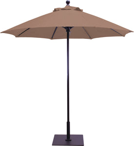 Galtech 725 7.5' Commercial Manual Lift Outdoor Market Umbrella