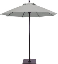 Galtech 725 7.5' Commercial Manual Lift Outdoor Market Umbrella