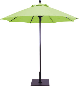 Galtech 725 7.5' Commercial Manual Lift Outdoor Market Umbrella