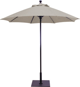 Galtech 725 7.5' Commercial Manual Lift Outdoor Market Umbrella