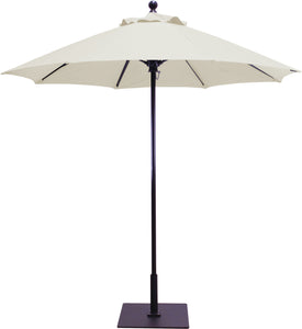 Galtech 725 7.5' Commercial Manual Lift Outdoor Market Umbrella