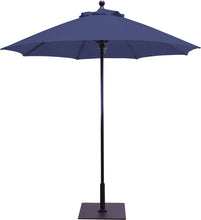 Galtech 725 7.5' Commercial Manual Lift Outdoor Market Umbrella