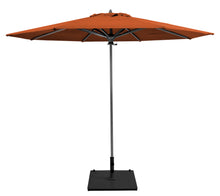 Galtech 732 9' Deluxe Commercial Manual Lift Outdoor Market Umbrella
