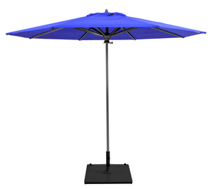 Galtech 732 9' Deluxe Commercial Manual Lift Outdoor Market Umbrella