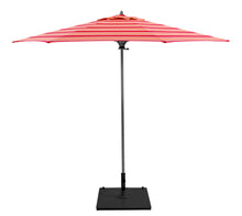 Galtech 732 9' Deluxe Commercial Manual Lift Outdoor Market Umbrella