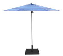 Galtech 732 9' Deluxe Commercial Manual Lift Outdoor Market Umbrella