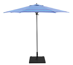 Galtech 732 9' Deluxe Commercial Manual Lift Outdoor Market Umbrella