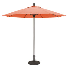 Galtech 735 9' Commercial Manual Lift Outdoor Market Umbrella