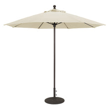 Galtech 735 9' Commercial Manual Lift Outdoor Market Umbrella