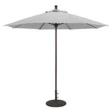 Galtech 735 9' Commercial Manual Lift Outdoor Market Umbrella