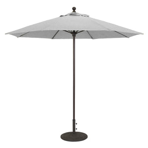Galtech 735 9' Commercial Manual Lift Outdoor Market Umbrella
