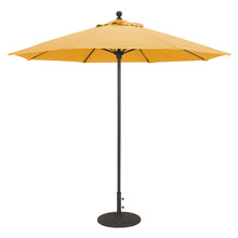 Galtech 735 9' Commercial Manual Lift Outdoor Market Umbrella