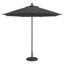 Galtech 735 9' Commercial Manual Lift Outdoor Market Umbrella