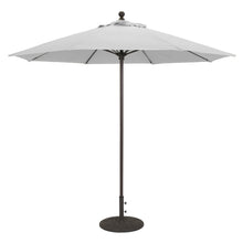 Galtech 735 9' Commercial Manual Lift Outdoor Market Umbrella