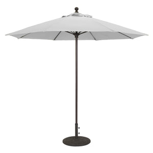 Galtech 735 9' Commercial Manual Lift Outdoor Market Umbrella