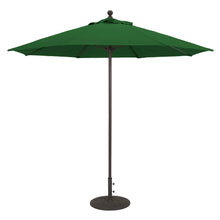Galtech 735 9' Commercial Manual Lift Outdoor Market Umbrella