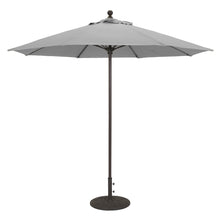 Galtech 735 9' Commercial Manual Lift Outdoor Market Umbrella