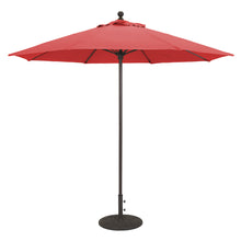 Galtech 735 9' Commercial Manual Lift Outdoor Market Umbrella