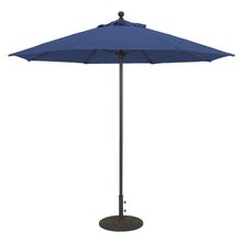 Galtech 735 9' Commercial Manual Lift Outdoor Market Umbrella