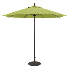 Galtech 735 9' Commercial Manual Lift Outdoor Market Umbrella