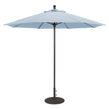 Galtech 735 9' Commercial Manual Lift Outdoor Market Umbrella