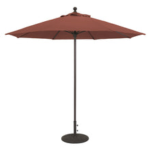 Galtech 735 9' Commercial Manual Lift Outdoor Market Umbrella