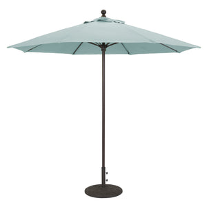 Galtech 735 9' Commercial Manual Lift Outdoor Market Umbrella