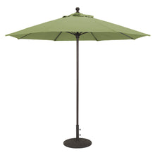 Galtech 735 9' Commercial Manual Lift Outdoor Market Umbrella