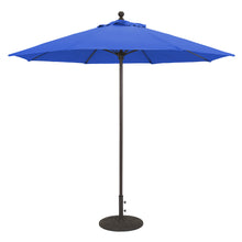 Galtech 735 9' Commercial Manual Lift Outdoor Market Umbrella
