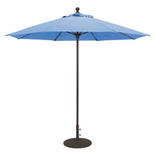 Galtech 735 9' Commercial Manual Lift Outdoor Market Umbrella
