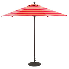 Galtech 735 9' Commercial Manual Lift Outdoor Market Umbrella