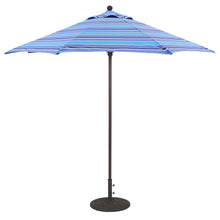 Galtech 735 9' Commercial Manual Lift Outdoor Market Umbrella