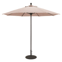 Galtech 735 9' Commercial Manual Lift Outdoor Market Umbrella
