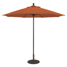 Galtech 735 9' Commercial Manual Lift Outdoor Market Umbrella