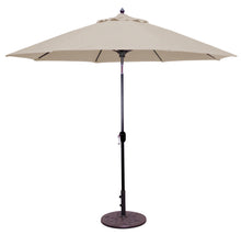 Galtech 736 9' Standard Auto Tilt Outdoor Market Umbrella