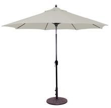 Galtech 736 9' Standard Auto Tilt Outdoor Market Umbrella