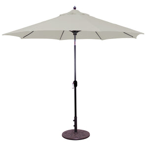 Galtech 736 9' Standard Auto Tilt Outdoor Market Umbrella