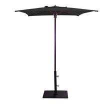 Galtech 762 6' x 6' Deluxe Commercial Manual Lift Outdoor Market Umbrella