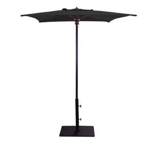 Galtech 762 6' x 6' Deluxe Commercial Manual Lift Outdoor Market Umbrella