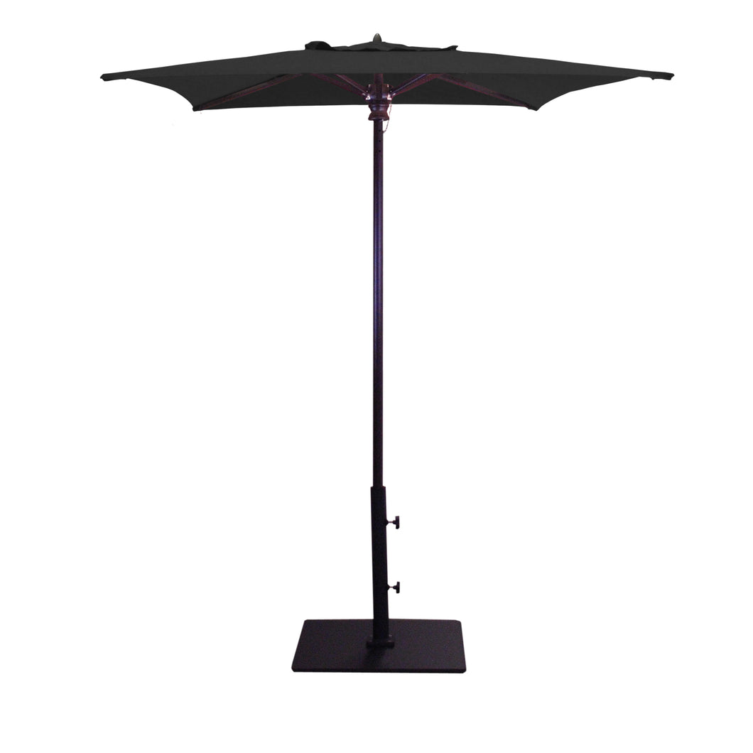 Galtech 762 6' x 6' Deluxe Commercial Manual Lift Outdoor Market Umbrella