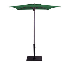 Galtech 762 6' x 6' Deluxe Commercial Manual Lift Outdoor Market Umbrella
