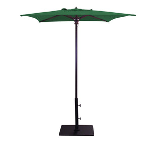 Galtech 762 6' x 6' Deluxe Commercial Manual Lift Outdoor Market Umbrella