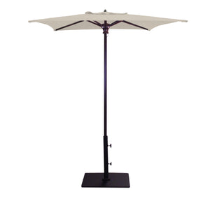 Galtech 762 6' x 6' Deluxe Commercial Manual Lift Outdoor Market Umbrella