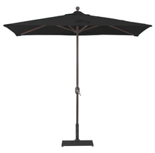Galtech 772 3.5' x 7' Half Wall Rectangle Aluminum Umbrella