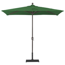 Galtech 772 3.5' x 7' Half Wall Rectangle Aluminum Umbrella
