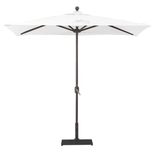 Galtech 772 3.5' x 7' Half Wall Rectangle Aluminum Umbrella