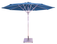 Galtech 781 11' Deluxe Commercial Four Pulley Lift Outdoor Market Umbrella