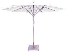 Galtech 781 11' Deluxe Commercial Four Pulley Lift Outdoor Market Umbrella