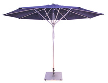 Galtech 781 11' Deluxe Commercial Four Pulley Lift Outdoor Market Umbrella