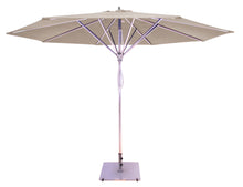 Galtech 781 11' Deluxe Commercial Four Pulley Lift Outdoor Market Umbrella